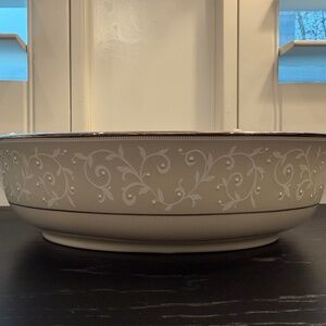 Lenox Pearl Innocence Open Vegetable Bowl – Fine Bone China – 9.5” Serving Bowl